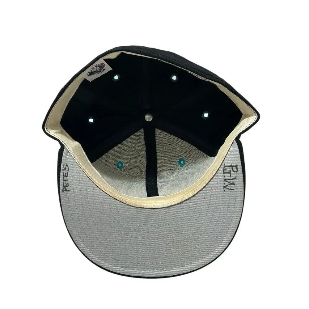 Vtg New Haven Ravens Hat Mens Fitted 7 Made USA MILB Baseball New Era 100% Wool